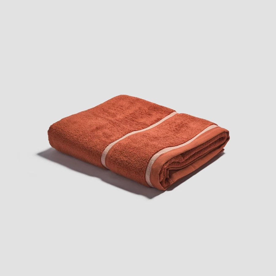 Piglet in Bed 100% Organic Cotton Cinnamon Bath Sheet – Extra Large, Super Soft & Absorbent