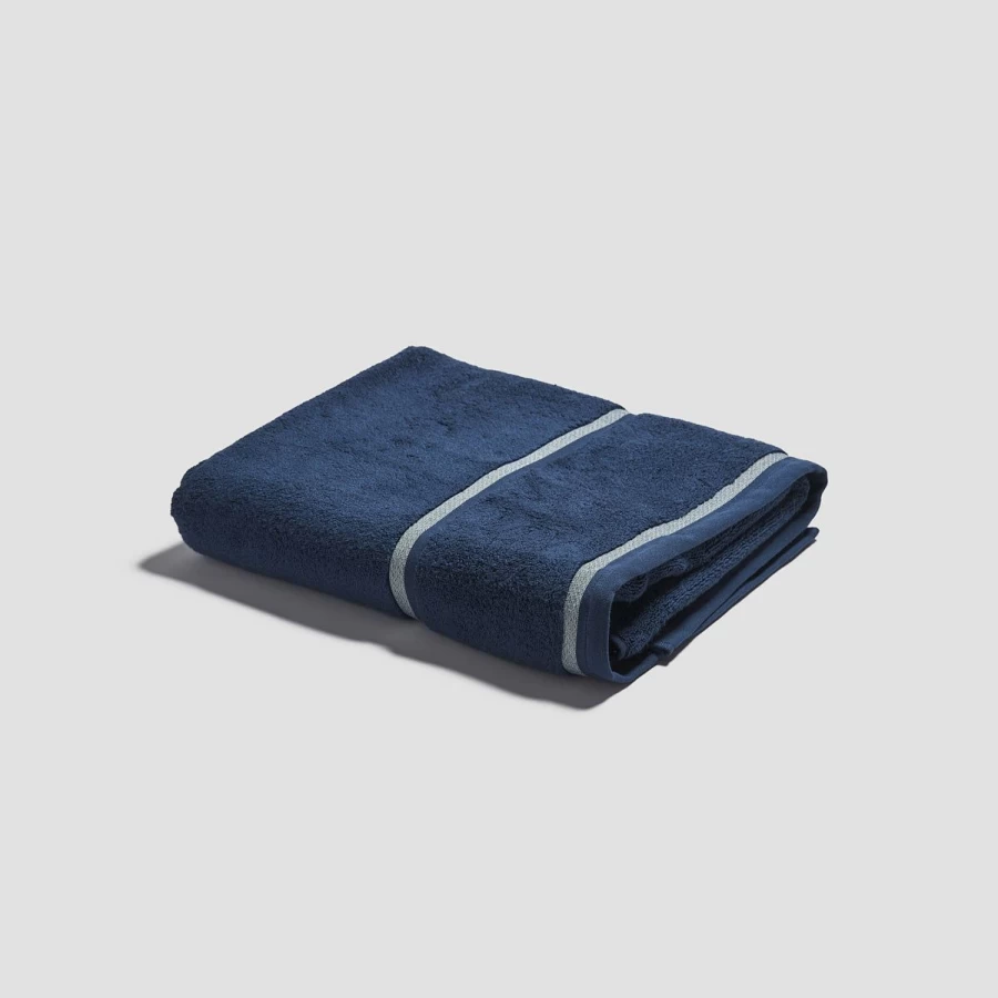 "Piglet in Bed Moonlit Blue Bath Sheet – Premium Organic Cotton Large Bath Towel"