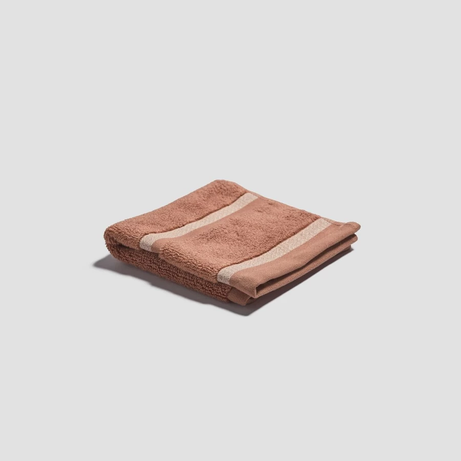 Piglet in Bed Organic Warm Clay Face Cloth for Gentle Exfoliation & Cleansing