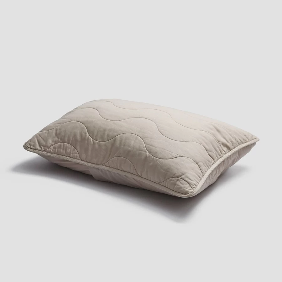 Piglet in Bed Warm Grey Cotton Sham Pair - Soft Organic Cotton Pillowcases for Bedding