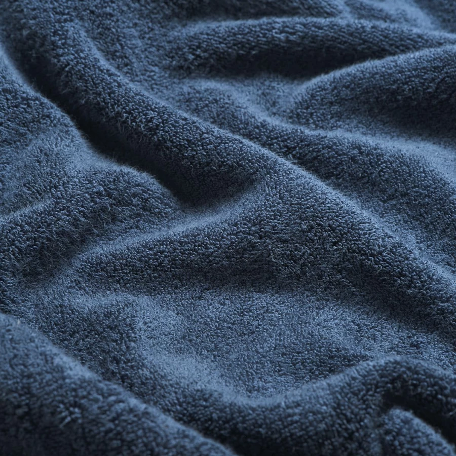 "Piglet in Bed Moonlit Blue Organic Cotton Face Cloth for Gentle Skincare"