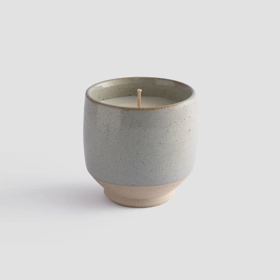 Piglet in Bed Forest Scented Ceramic Candle - Handmade Eco-Friendly Home Decor