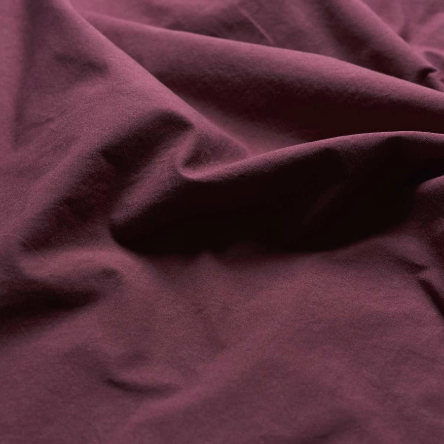 Piglet in Bed Mulberry Washed 100% Organic Percale Cotton Duvet Cover Set