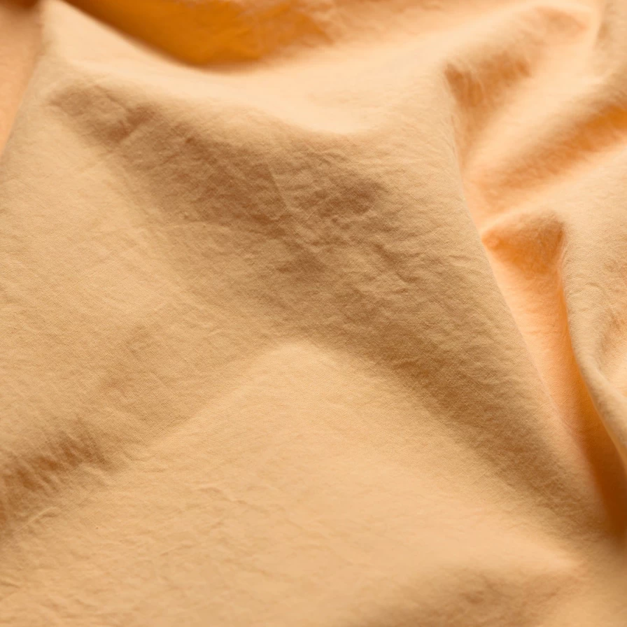 Piglet in Bed 100% Washed Cotton Percale Flat Sheet - Sun Baked Color - Luxurious & Breathable Bedding