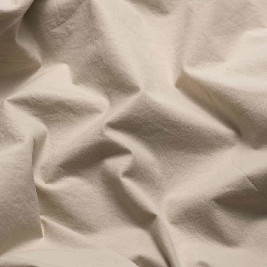 Piglet in Bed Washed Cotton Percale Pillowcase Set - Organic & Luxurious Bedding Pair