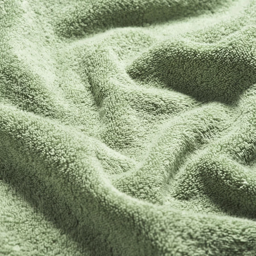 Piglet in Bed Organic Cotton Meadow Green Bath Sheet – Eco-Friendly Luxury Towel