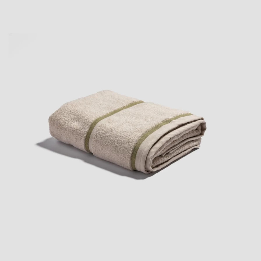 Piglet in Bed 100% Organic Cotton Birch Bath Towel – Soft, Absorbent & Eco-Friendly