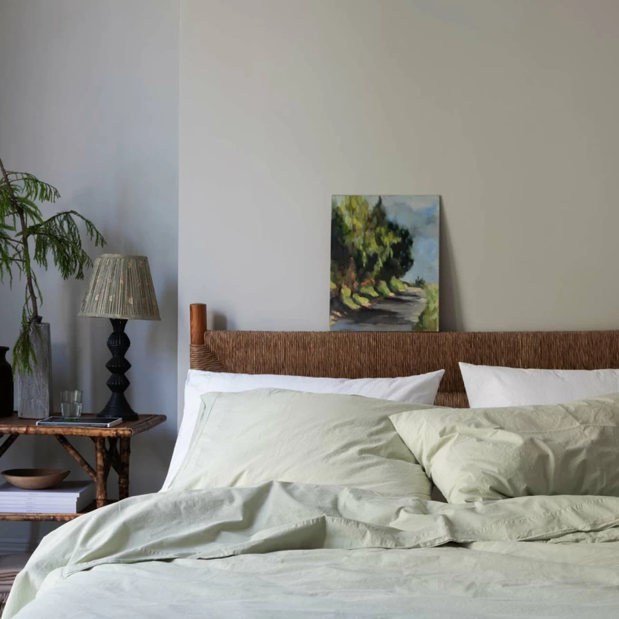 Piglet in Bed 100% Washed Cotton Percale Duvet Cover – Soft & Breathable Bedding