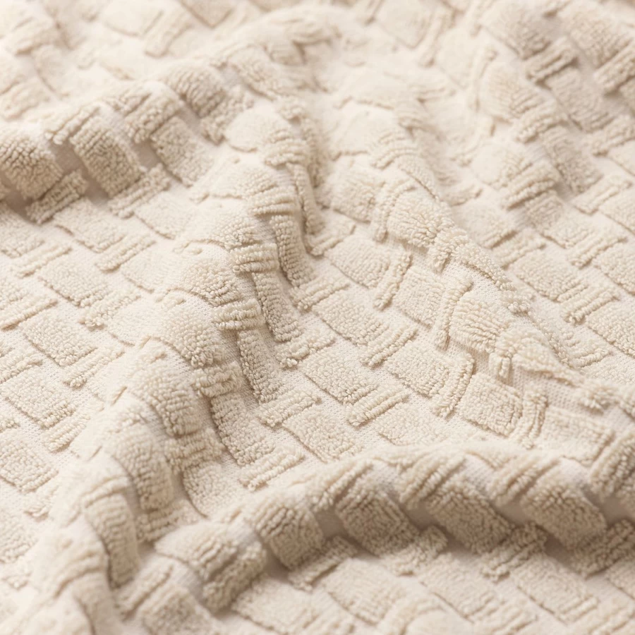 Piglet in Bed Organic Cotton Bath Towel - Soft Birch Basketweave Design - Eco-Friendly Luxury Towels