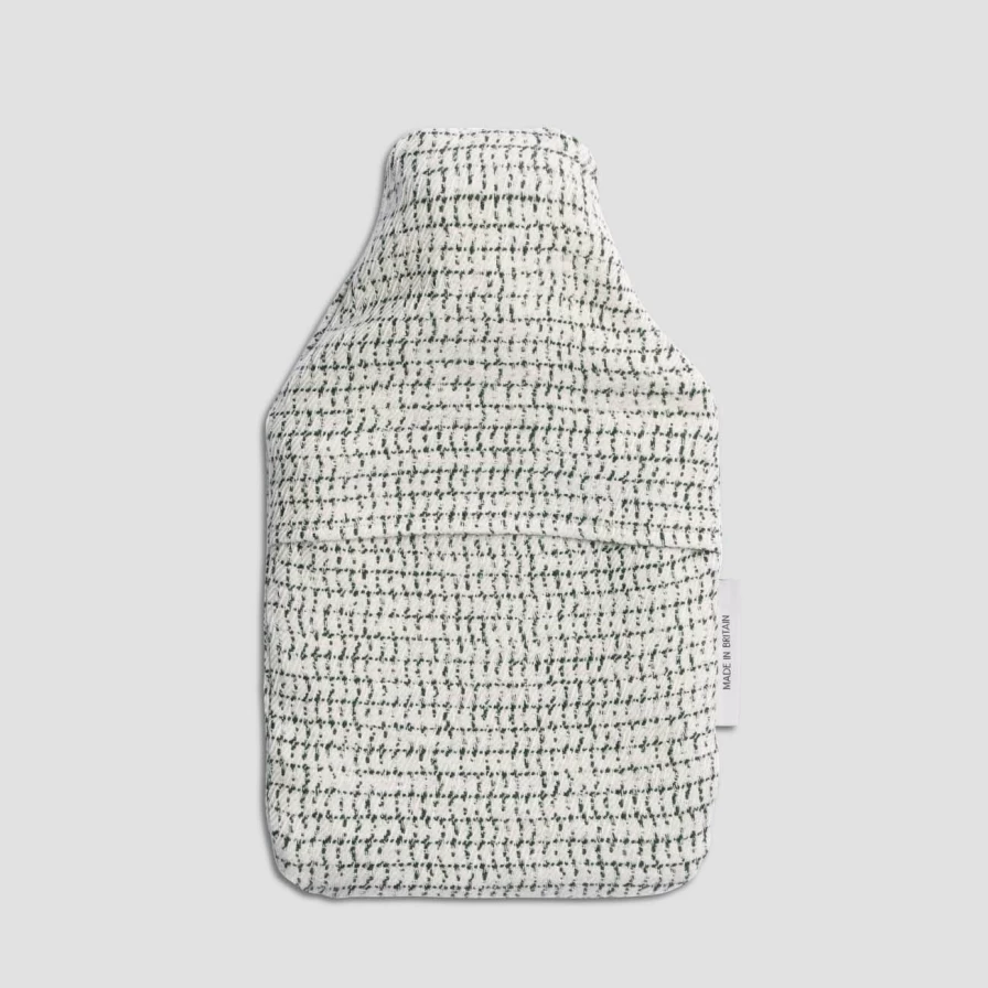 Piglet in Bed Merino Wool Hot Water Bottle with Dandelion Design - Cozy & Natural Warmth