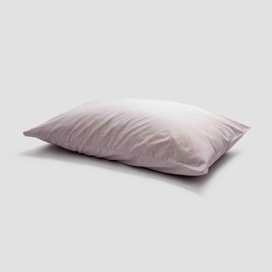 Piglet in Bed Stone Washed 100% Organic Cotton Percale Pillowcase Set - 2 Pack
