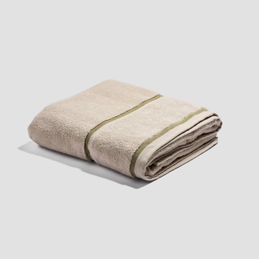Piglet in Bed 100% Organic Cotton Birch Bath Sheet – Extra Large Luxury Towel