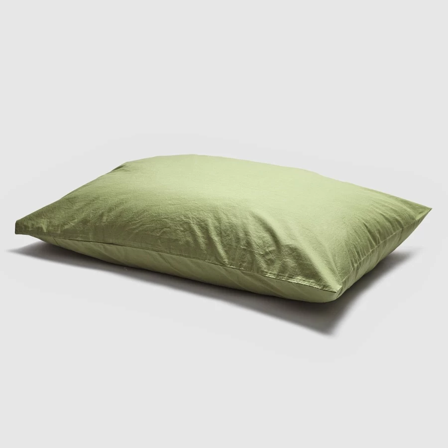 Piglet in Bed Washed Cotton Percale Pillowcase Pair - Soft & Breathable Bedding