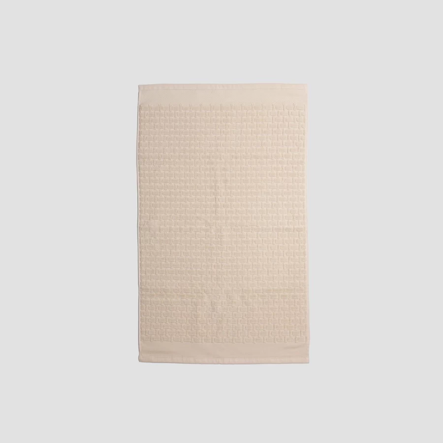 Piglet in Bed Birch Basketweave Cotton Bath Mat – Soft, Absorbent, and Eco-Friendly