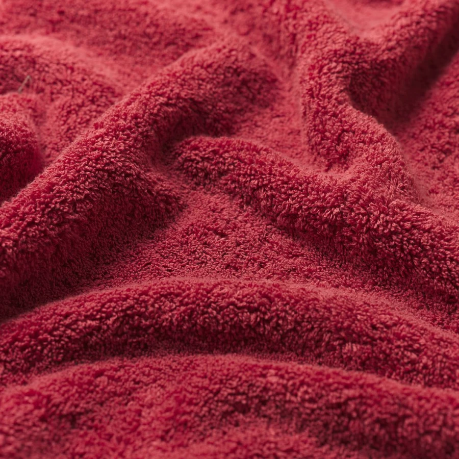 Piglet in Bed Organic Cotton Facecloth - Soft Mineral Red Washcloth for Gentle Skincare