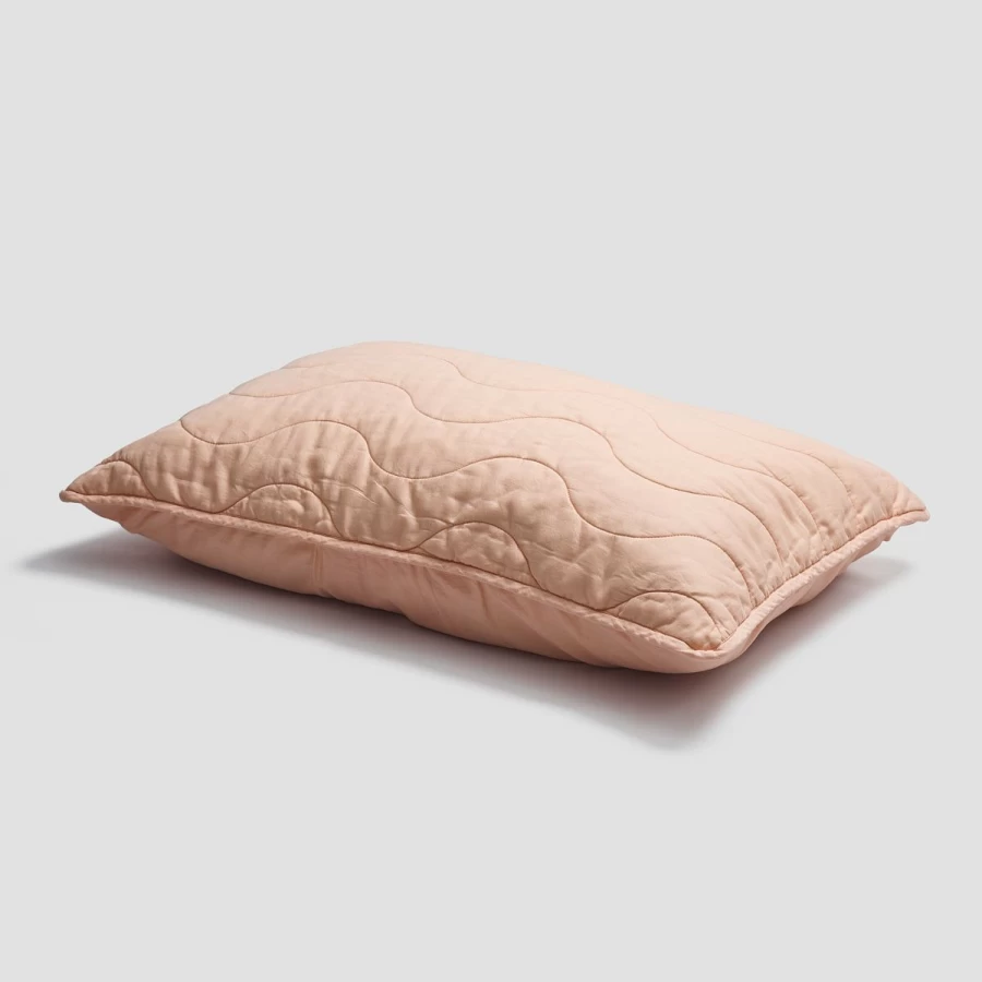 Piglet in Bed Pink Salt Washed Cotton Sham Pair - Organic Relaxed Fit Duvet Cover Set