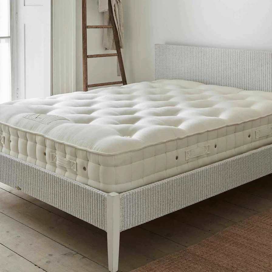 Piglet in Bed Cortelferry Pocket Sprung Mattress - Natural Wool & Cotton Blend for Comfort & Support