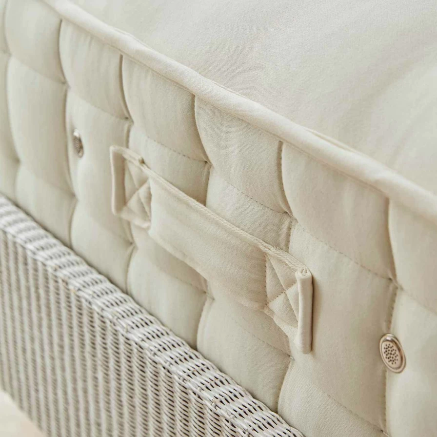 Piglet in Bed Cortelferry Pocket Sprung Mattress - Natural Wool & Cotton Blend for Comfort & Support