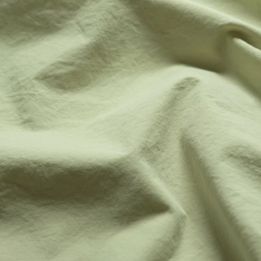 Piglet in Bed 100% Cotton Percale Fitted Sheet – Premium Washed Finish – Apple Green
