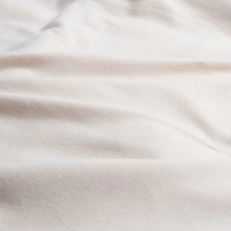 Piglet in Bed Alabaster Brushed Cotton Pillowcase Set - 2 Pack Soft Luxury Pillow Covers
