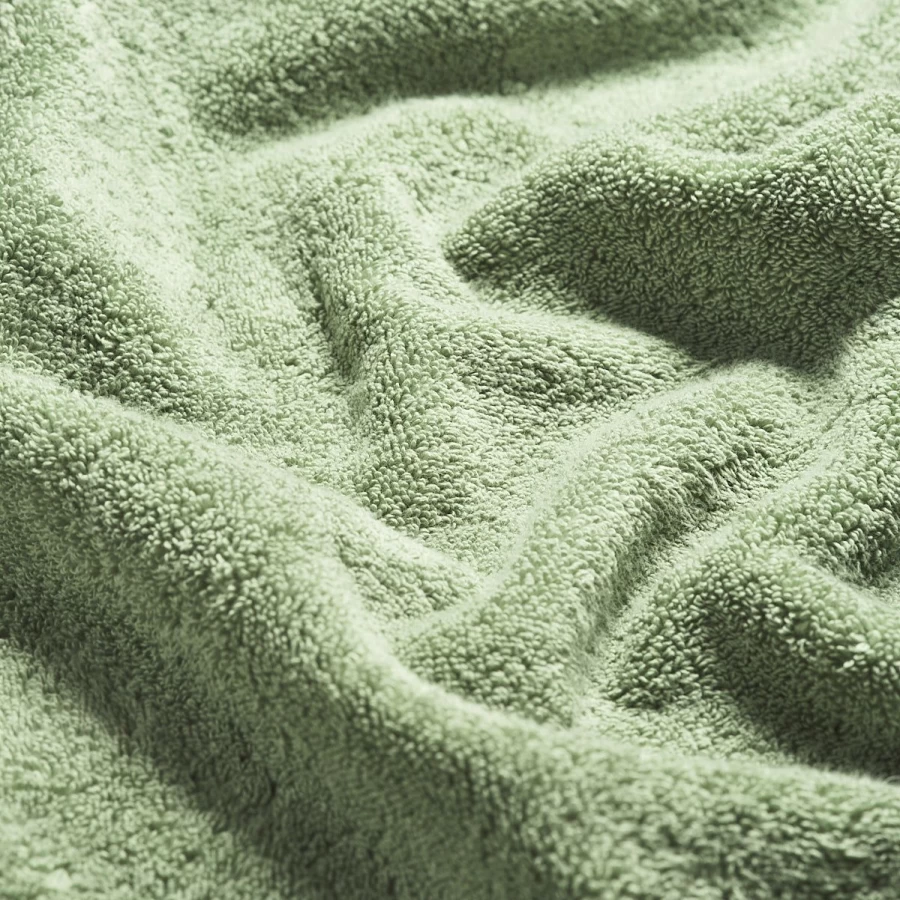 Piglet in Bed Organic Cotton Meadow Green Reusable Face Cloth for Eco-Friendly Skincare