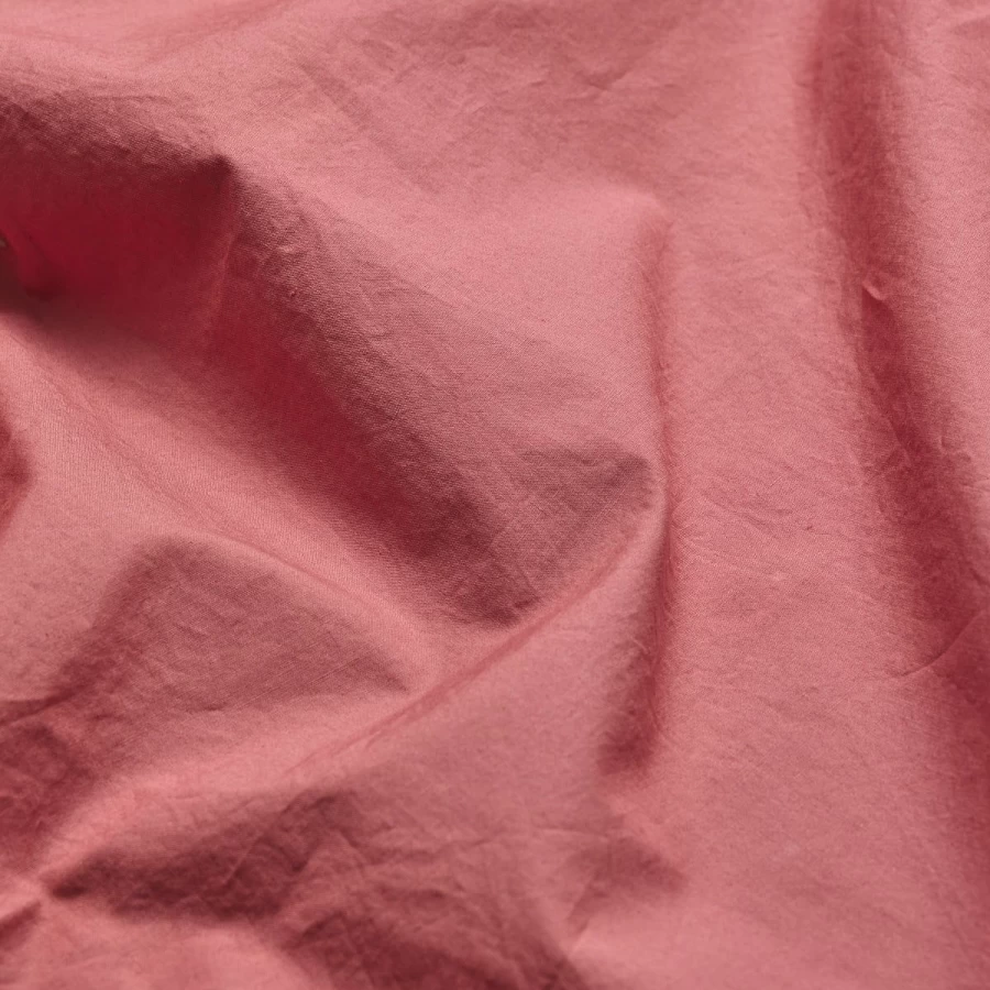 Piglet in Bed Red Dune Washed Cotton Percale Flat Sheet – Soft & Breathable Bedding