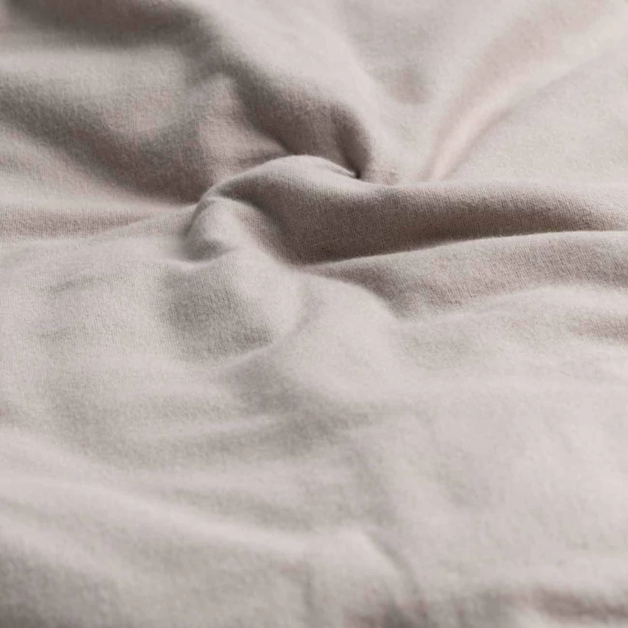 Piglet in Bed Organic Clay Brushed Cotton Pillowcase Set - 2 Pack Hypoallergenic Luxury Bedding