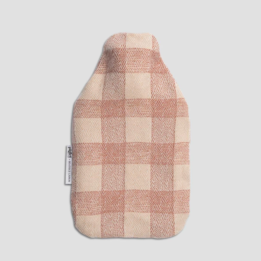 Piglet in Bed Merino Wool Hot Water Bottle - Cozy Cider Scented Warmth for Winter