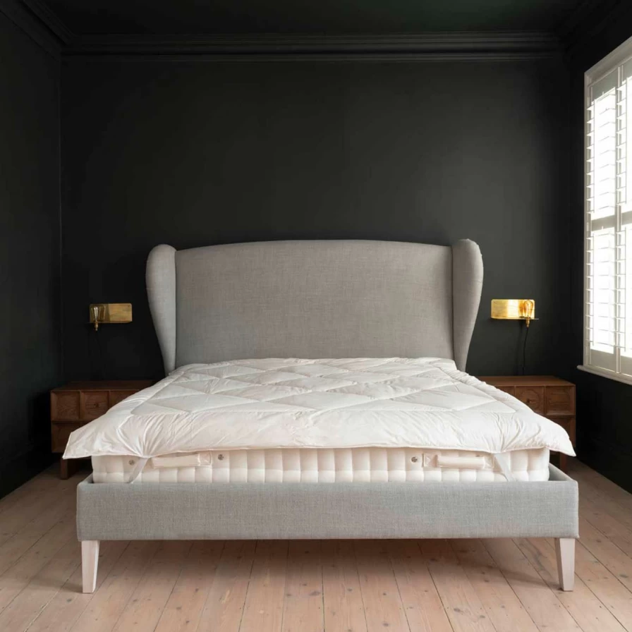 Piglet in Bed Merino Wool Mattress Topper – Natural, Breathable & Hypoallergenic Comfort for Better Sleep