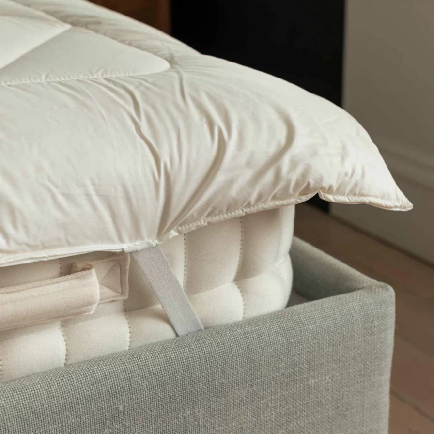 Piglet in Bed Merino Wool Mattress Topper – Natural, Breathable & Hypoallergenic Comfort for Better Sleep