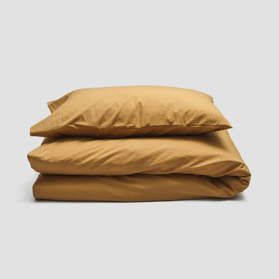 Piglet in Bed Butterscotch Kids Cotton Bedding Set - Soft & Comfortable Children's Bed Sheets